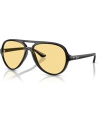 Ray-Ban - Sunglasses Man Cats 5000 Classic - Black Frame Grey Lenses 59-13 - Lyst