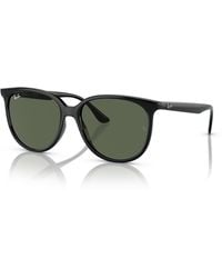Ray-Ban - S Rb4378f Low Bridge Fit Square Sunglasses - Lyst