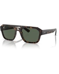 Ray-Ban - Corrigan Bio-based Sunglasses Frame Green Lenses - Lyst