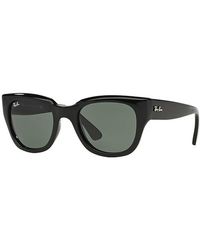 Ray-Ban Rb4178 Sunglasses Black Frame Green Lenses 52-21