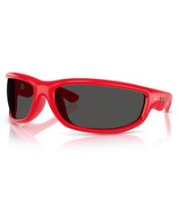 Ray-Ban - Ultra Wrap 003 Next Generation Collection Sunglasses Frame Black Lenses - Lyst