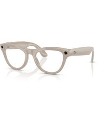 Ray-Ban - Meta rahmen violett glas ai glasses - Lyst