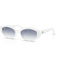Ray-Ban - Rb4473d gafas de sol montura azul lentes - Lyst