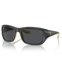 Ray-Ban - Rb4405m Scuderia Ferrari Collection Square Sunglasses - Lyst