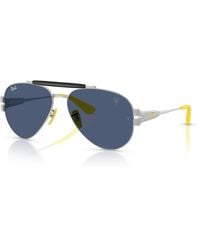 Ray-Ban - Sunglasses Rb3762m Scuderia Ferrari Collection - Lyst