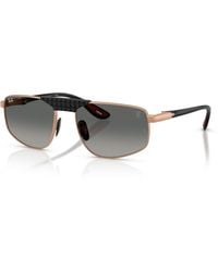 Ray-Ban - Rb3776m Scuderia Ferrari Collection Sunglasses Frame Grey Lenses - Lyst