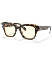 Ray-Ban - Rb2186 State Street Evolve Everglasses Polarized Square - Lyst