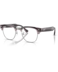 Ray-Ban - Meta Audio Clubmaster Optics Frame Demo Lens Lenses Ai Glasses - Lyst