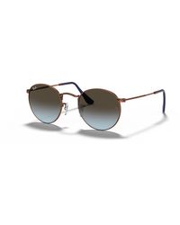 Ray-Ban - Sunglass RB3447 Round Metal - Lyst