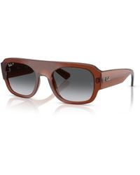 Ray-Ban - Rb2218 Sunglasses Frame Grey Lenses Polarized - Lyst