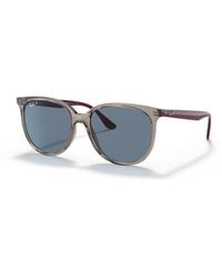 Ray-Ban - Rb4378 Sunglasses Frame Blue Lenses - Lyst