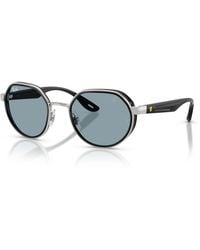 Ray-Ban - Rb3703m Scuderia Ferrari Collection Sunglasses Frame Blue Lenses - Lyst