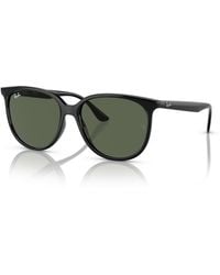 Ray-Ban - S Rb4378f Low Bridge Fit Square Sunglasses - Lyst