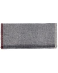Brunello Cucinelli - Cashmere And Wool Scarf - Lyst