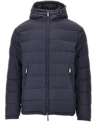 Emporio Armani - Reversible Nylon Down Jacket - Lyst