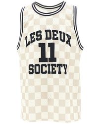 Les Deux - 'Silas' Mesh Tank Top - Lyst