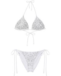 VENUJA - Bikini With Rhinestone - Lyst