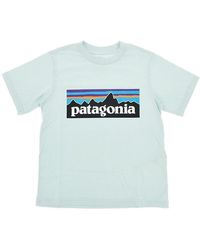 Patagonia - 'P-6 Logo' Kids T-Shirt Kids - Lyst