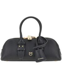Pinko - Grained Leather Small 'Escape Bag' Bag - Lyst