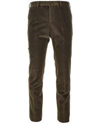 PT Torino - Corduroy Slim Fit Pants - Lyst
