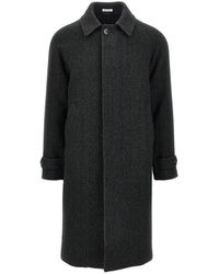 BRERAS Milano - Virgin Wool Coat - Lyst