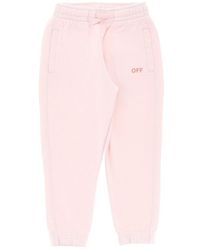 Off-White c/o Virgil Abloh - Diag Print Sweatpants Kids 12 - Lyst