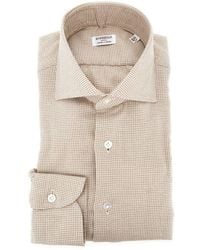 Borriello - Houndstooth Flannel Shirt - Lyst