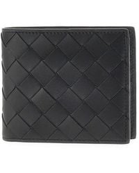Bottega Veneta - 'Intrecciato' Leather Bi-Fold Wallet - Lyst
