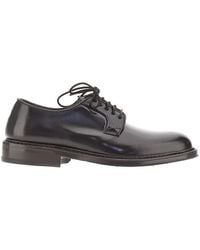 JUAN LACARCEL BY CALCE - Brushed Leather Lace-Up Shoes - Lyst