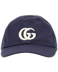 Gucci - Gabardine Baseball Cap With Embroidery Kids - Lyst