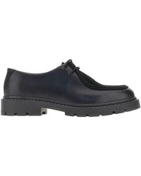 Bianco - Leather 'Moc-Toe' Shoes - Lyst