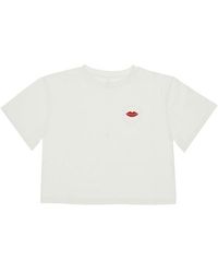 Stella McCartney - Jersey T-Shirt With Logo Print Kids 14 - Lyst