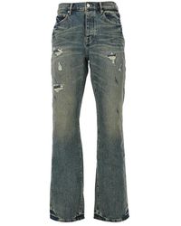 Purple Brand - Quilted Destroy 'P026' Jeans - Lyst