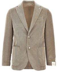 L.B.M. 1911 - L. B.M. 1911 Corduroy Single-Breasted Jacket - Lyst