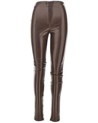 ANDAMANE - 'New Holla' Vegan Leather Leggings - Lyst