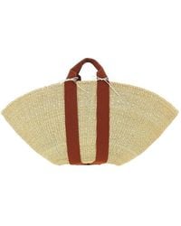Muuñ - Maxi 'Sophie' Straw Bag - Lyst