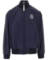 Loewe - Technical Jersey Track Jacket - Lyst