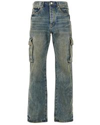 Purple Brand - P011 Relaxed Straight Cargo Jeans - Lyst