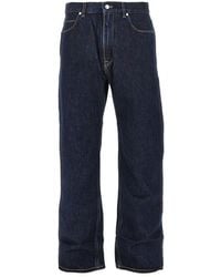 Fendi - Dark Wash Regular Fit Jeans - Lyst