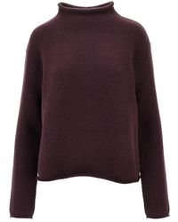 Lisa Yang - 'Nelsie' Mock Neck Cashmere Sweater - Lyst