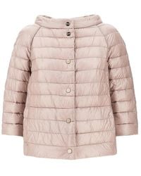Herno - Quilted Reversible Down Jacket - Lyst
