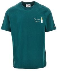 MC2 Saint Barth - 'Portofino' T-Shirt With Schweppes Embroidery - Lyst