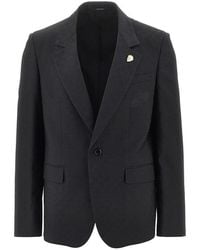 Gucci - Gg Wool-Blend Single-Breasted Jacket - Lyst