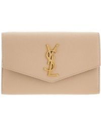 Saint Laurent - 'Uptown' Wallet On Chain - Lyst
