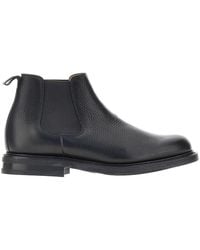Church's - Grained Leather Saenfield Chelsea Boots - Lyst
