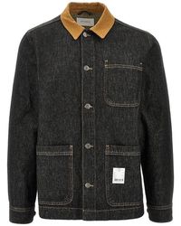 Les Deux - 'Layton' Denim Overshirt - Lyst