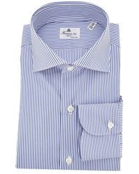 Finamore 1925 - 170 Two-Ply Cotton Poplin Shirt - Lyst