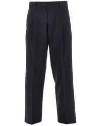 BRERAS Milano - 'Orazio' Wool Pants With Dart - Lyst