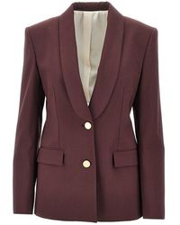 Alberta Ferretti - Single-Breasted Tailored Jacket - Lyst