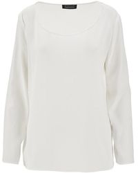 Gianluca Capannolo - Round Neckline Cady Top - Lyst